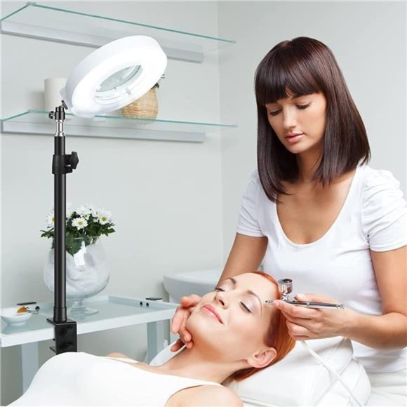 Camera Desk Mount Stand, 15.5-21.5" Adjustable Desktop C-Clamp Mounting Stand - Picture 5 of 6